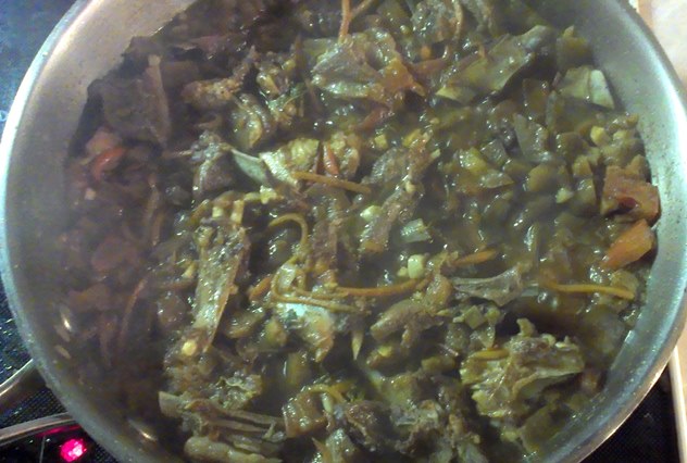 Баранина с овощами и специями Баранина с овощами и специями
