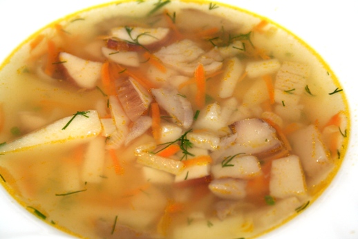 Рецепт грибного супа, специи, приправы, пряности