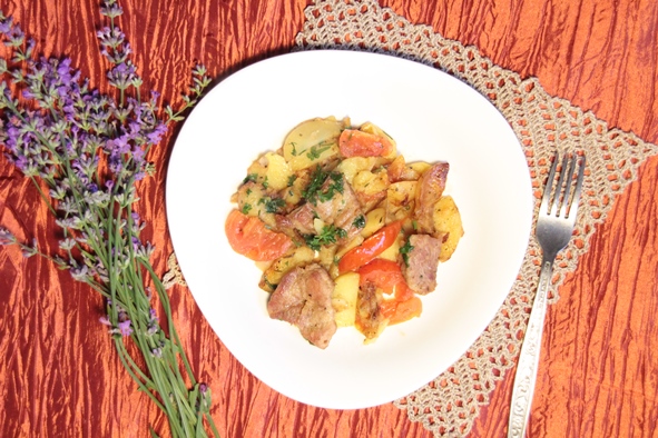 Оджахури – мясо с картошкой и специями Оджахури – мясо с картошкой и специями